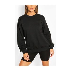 BRAND NEW GILDAN BLACK CREW NECK